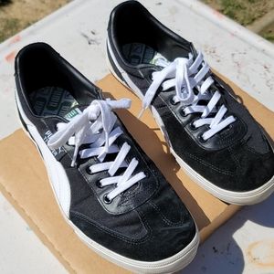 Black Suede Puma TT Super